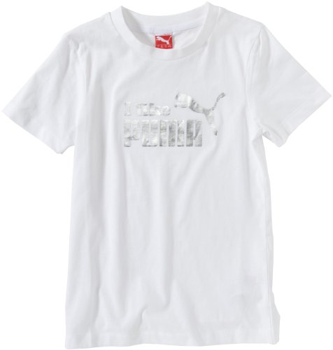 PUMA Kinder T-Shirt Girl's, white, 152