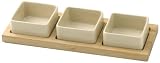 Review Imperial  / Madera Dip Dish with 3 Ceramic Bowls