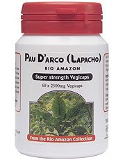 Rio Trading Pau dArco (Lapacho) 2500mg 60 vegicaps Preisvergleich