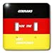 Florene World Food Flags - German Chefs - Light Switch Covers - double toggle switch