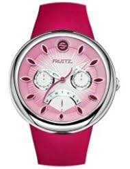 Philip Stein Womens F43S-C-HP Quartz Stainless Steel Pink Dial Watch