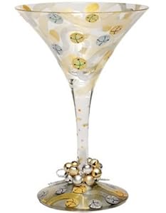 #!Cheap Lolita Martini Glass Christmas Ornament Jingle Bells