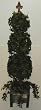 52" Triple Ball & Iron Topiary Tree