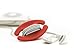 Small Bobino Cord Wrap, Red (Set of 2)