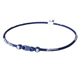 Phiten Titanium Necklace X30, Detroit Tigers, Navy, 18 Inch