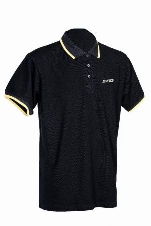 DAM MAD POLO-SHIRT BLACK Gr.L