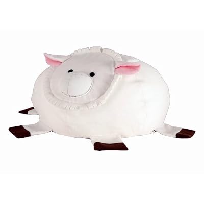 bump-i-doodle Lucy Lamb Fleece Covered Bean Bag Chair<br />