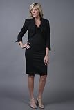 Black Jacquard Jackets by Dina Bar-el