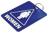Restroom Key Tag, Womens