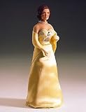 Jackie Kennedy Collectible Porcelain Half Doll Official Numbered Limited Edition From the United States Historical Society Remember the Ladies Collection