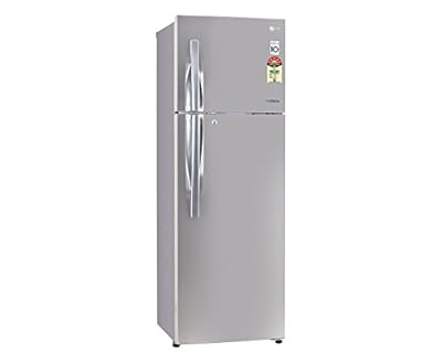 LG GL-D302JNSZ Frost-free Double-door Refrigerator (285 Ltrs, Noble Steel)