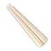 50 x Tapered Table Low Smoke Drip Free Candles 10 (250mm) Cream