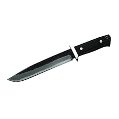 Japanisches Outdoor-Messer, Carbonstahl, Ebenholz-Griff