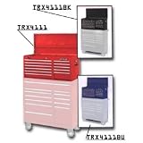 40 in. 11 Drawer Tool Chest, TRAXX Series, Red by Waterloo