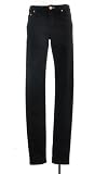 Acne Black Brass Accents Stretch Cotton Skinny Legging Jean 33