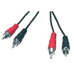 Bulk CABLE-452/2 C�ble 2 RCA Male ver...
