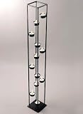 Kitchen & Housewares : ODENSA - Candle Stand 12 Tier Tealight / Vorive Candle Holder - Black