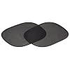 Hama Automotive Sonnenblende Seitenfenster, 2er-Set, Schwarz