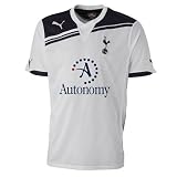 Puma Tottenham Hotspur Home Shirt 2010 2011 Junior White 9-10 (MB)