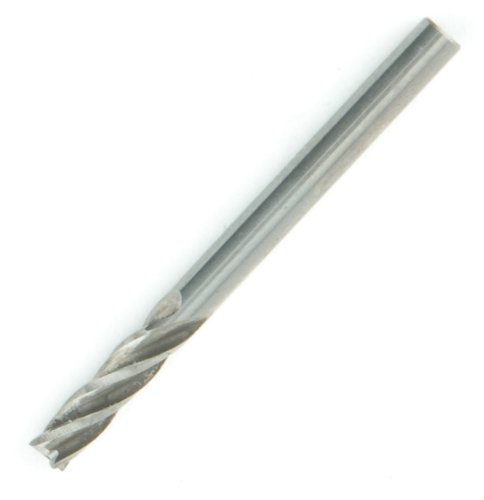 Steelex D2703 Solid Carbide End Mill, 1/8-Inch by 4 Flutes