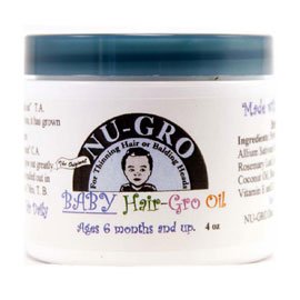 NU-GRO Baby Hair-Gro Oil 4oz by NU-GRO