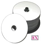 Prodisc 8X DVD-R White Inkjet Hub Printable 100 Pack in Cakebox