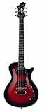 Hagstrom Ultra Swede Electric Guitar (Burgundy Burst)