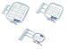 3 Hoops for Brother Innov-is 1500D Embroidery Machine