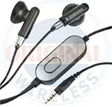 Genuine Samsung Cell Phone Hands Free Headset 3.5mm Stereo: AAEP404ABEBSTD for Samsung SCH-U960 Rogue