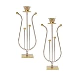 Candle Holders - SET - Made in Israel for Shabbat and Jewish Holidays. 8 Tal.