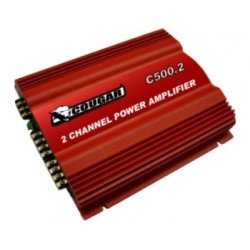 Childrens Toyshop  Elektronik : Cougar 500.2 - 1000 Watt 2 Kanal Auto Verstärker