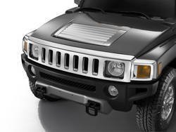 Hummer H3 Chrome Mirror Covers