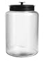 Anchor Hocking 2-1/2-Gallon Montana Jar with Black Metal Lid