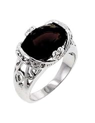 Smokey Saddle Cocktail Ring