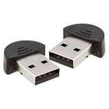 Mini USB Bluetooth Dongle Wireless Adapter - Qty: 2