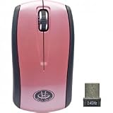 2.4GHz Pink Wireless Optical Nano Mouse