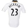 LA Galaxy 07/08 Authentic Home BECKHAM Soccer Jersey