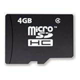 4GB Micro SD SDHC Memory Card CLASS 4 for Blackberry Bold 9700, Blackberry Curve 8520 8900 , TORCH 9800