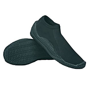 3mm Tilos Titanium Low Cut Soft Bottom Beach Booties, m10/w11.5