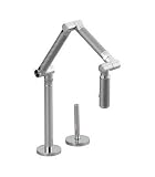 KOHLER K-6227-C11-CP Karbon Articulating Deck-Mount Kitchen Faucet, Polished Chrome