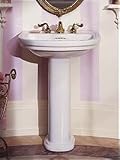 Calla II Pedestal Lavatory by Porcher