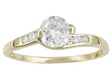 10KT 1.78CTW BELLA LUCE DIAMOND SIMULANT RING