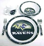 Baltimore Ravens Children's Dinnerware Set by Duck House
