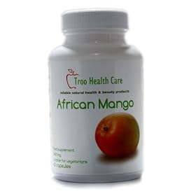 Pure African Mango 2400mg 60 Capsules - High Strength Extract for Weight Loss, Diet, Slimming, Cholesterol Support and Dietary Fibre
