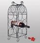 7 Bottle Iron Scroll Wine Holder