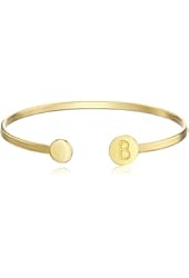 gorjana Alphabet Disc Cuff Bracelet, 2.6"