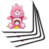 Care Bears - Pink Care Bear, Carebears - Coasters