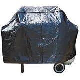 Kitchen & Housewares : Topmost SPC03 59x20x34 Blk Pvc Grill Cover