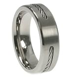 Titanium Ring Width: 7.5mm