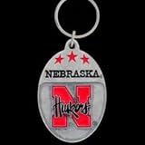NCAA Team Logo Key Ring - Nebraska Cornhuskers